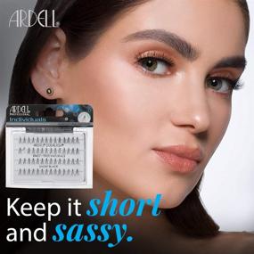 img 2 attached to 👁️ Ardell Individuals False Eye Lashes Short Black 4 Pack: Stunning Volume and Length in a Convenient Bundle