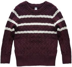 img 2 attached to Abalacoco Cotton Knitted Sweater Pullover Boys' Clothing and Sweaters