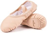 🩰 mdnmd girls ballet shoes slippers for dance gymnastics practice (toddler/kids) - enhanced seo logo