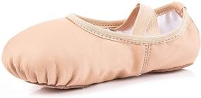 img 3 attached to 🩰 MdnMd Girls Ballet Shoes Slippers for Dance Gymnastics Practice (Toddler/Kids) - Enhanced SEO