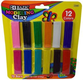 img 3 attached to Vibrant 12-color Modeling Clay Sticks/Bars: Ideal for Easier 3D Projects, Arts, and Crafts (1) - Non-Drying & Reusable