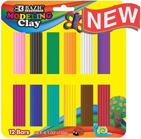 img 2 attached to Vibrant 12-color Modeling Clay Sticks/Bars: Ideal for Easier 3D Projects, Arts, and Crafts (1) - Non-Drying & Reusable