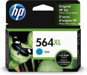 img 4 attached to 🖨️ HP 564XL Cyan Ink Cartridge - Perfect for HP DeskJet 3500 Series, Officejet 4600, 5500, C6300, 6500, 7500 Series, B8550, D7560 & more!