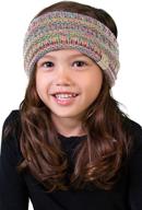 👶 funky junque kids baby toddler knit fuzzy lined headband ear warmer logo