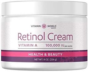 img 4 attached to Enhance Your Skin with Vitamin World Retinol Cream 100,000 IU 8 oz – A Potent Face Cream with Vitamin A Benefits