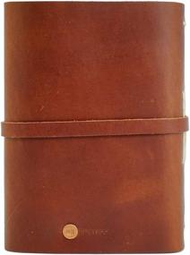 img 3 attached to Rustico Premium Handcrafted Top Grain Leather Photo Album: Old World Style Flap Closure for 4x6 Photos