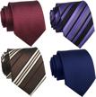 secdtie silver jacquard formal necktie men's accessories in ties, cummerbunds & pocket squares logo