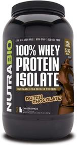 img 4 attached to NutraBio Protein Isolate Chocolate Pounds