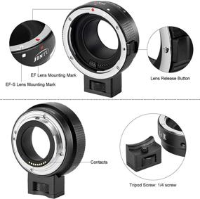 img 1 attached to JINTU Auto Focus Adapter Converter Mirrorless