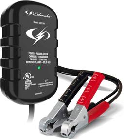 img 4 attached to 🔋 Schumacher 12V 800mAh Fully Automatic Wall-Plug Battery Maintainer - Ideal for Car, Motorcycle, Lawn Tractor, Power Sport, Marine Batteries