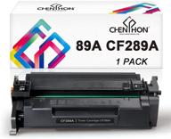 chenphon compatible toner cartridge: hp 89a cf289a replacement - black 1-pack for hp laserjet m507 & m528 printer series logo