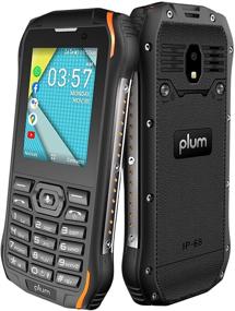 img 4 attached to Plum Ram 9-4G Rugged Phone: Easy-to-Use with Whatsapp, Google Assistant, and KaiOS - T-Mobile, Metro, Straight Talk Compatible