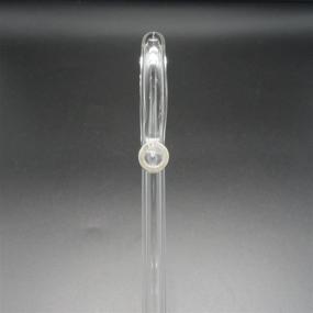 img 1 attached to Enhanced JARDLI Glass Mini Lily Pipe: Powerful Outflow for Small Aquarium Planted Tanks