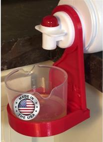 img 3 attached to 🧺 Makers Road Drip Guard: The Ultimate Solution for Mess-Free Detergent & Fabric Softener Dispensing from Economic Sized Bottles | Innovatively Holds All Measuring Cup Sizes | Essential Laundry Gadget