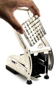 img 3 attached to 🍟 Bastex Potato-Chipper French Fry Vegetable Cutter | Easy Slicing of Zucchini, Potatoes, Cucumbers, Apples & More!