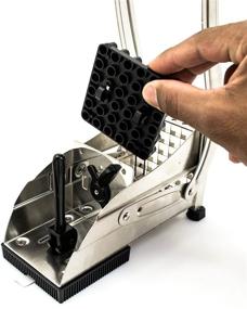 img 2 attached to 🍟 Bastex Potato-Chipper French Fry Vegetable Cutter | Easy Slicing of Zucchini, Potatoes, Cucumbers, Apples & More!