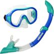 deep blue gear semi dry snorkel sports & fitness in water sports logo