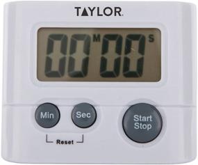 img 3 attached to ⏱️ Taylor Precision Products Digital Timer: Precise Timing up to 99 min 59 sec, in Elegant White