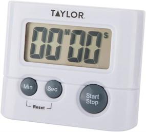 img 4 attached to ⏱️ Taylor Precision Products Digital Timer: Precise Timing up to 99 min 59 sec, in Elegant White