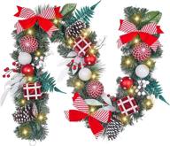 christmas decorative artificial ornaments operated seasonal decor for wreaths, garlands & swags logo