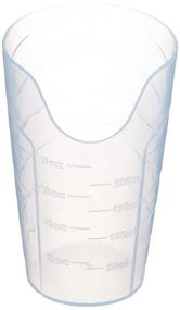 img 1 attached to Sammons Preston 41510 Nosey Cup: Stable & Fixed Drinking Position, 8 oz Dysphagia Cup