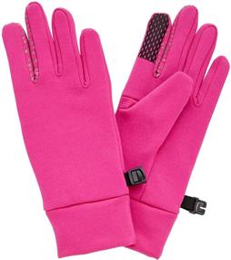 img 4 attached to 🧤 Stay Safe and Stylish with VIA By SKL Style Kid's Reflective Go Anywhere Fleece Gloves