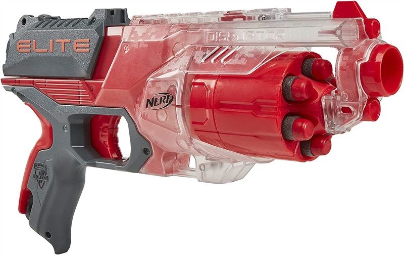 nerf disrupter rotating translucent exclusive 로고