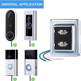 img 3 attached to 🔔 Ring Video Doorbell Pro Compatible 16V 30VA Hardwired Door Chime Transformer