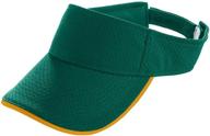 🔵 augusta sportswear athletic two color visor: trendy boys' accessories for sports enthusiasts логотип