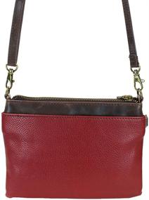 img 3 attached to Chala Crossbody Handbag Lovers Convertible Women's Handbags & Wallets for Crossbody Bags