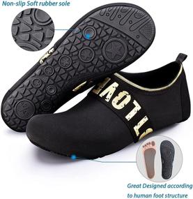 img 3 attached to Homitem Barefoot Quick Dry Sports（Size Colorful Women's Shoes in Athletic