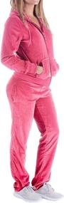 img 3 attached to 🔥 Warm and Cozy: 2 Piece Fleece Sherpa Lined Sweatsuit Set for Women – Zip-up Hoodie and Jogger Tracksuit Combo