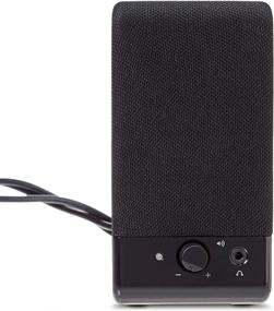 img 1 attached to Black USB-Powered Computer Speakers for Desktop or Laptop PC from Amazon Basics