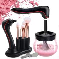 🧼 dotsog makeup brush cleaner dryer machine with 8 rubber collars - wash and dry in seconds, deep cosmetic brush spinner for all size brushes logo