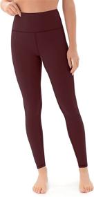 img 1 attached to 🩲 Persit Leggings for Women: High-Waisted Workout Leggings with Tummy Control & Pockets for Yoga