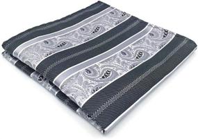 img 1 attached to 🧣 SHLAX WING Assorted Handkerchief Set: Essential Men's Accessories for Every Occasion