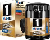 mobil 1 m1-209 extended performance oil filter: pack of 2 filters for optimal engine maintenance logo