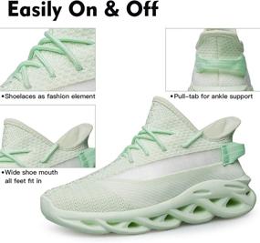 img 1 attached to 👟 Ultimate Comfort and Style: Men's Lightweight Breathable Fashion Sneakers in Athletic Design