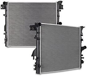 img 2 attached to 🔥 Mishimoto R2957 Jeep Wrangler Replacement Radiator, 2007-2017: Engine Cooling Upgrade for Enhanced Performance