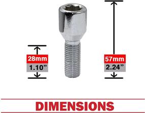 img 3 attached to Wheel Accessories Parts Tuner Acorn Tires & Wheels