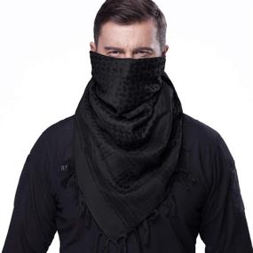 img 4 attached to 🧣 Top-Quality FREE SOLDIER Military Tactical Keffiyeh: Men's Accessories for Scarves