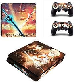 img 3 attached to 🎮 PS4 Slim Playstaion 2 Controllers Vinyl Decal Skin Stickers by Vanknight