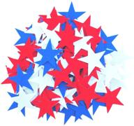 🌟 seo enhanced: playfully ever after 1.5 inch felt star stickers in patriotic red, white, and blue set logo