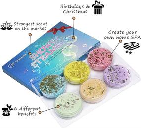 img 3 attached to 🚿 Ultimate Shower Steamers Gift Set: 6 Blissful Fragrances for Both Women and Men