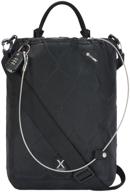 👜 pacsafe travelsafe travel purse black: secure storage for your adventures logo