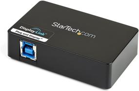 img 4 attached to StarTech.com USB 3.0 to HDMI / DVI Adapter - 2048x1152 - External Video & Graphics Card - Dual Monitor Display Adapter Cable - Mac & Windows Compatible (USB32HDDVII), Black