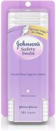 👂 johnson's safety swabs - 185ct: gentle and effective for all ages logo