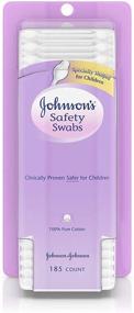 img 4 attached to 👂 Johnson's Safety Swabs - 185ct: Gentle and Effective for All Ages