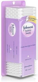 img 2 attached to 👂 Johnson's Safety Swabs - 185ct: Gentle and Effective for All Ages