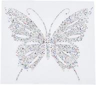 🦋 colorful rhinestone butterfly transfer - towashine logo
